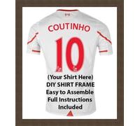 Kwik Picture Framing Ltd Football Shirt Display Frame | Mahogany Frame | 50cm x 40cm