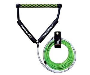 Kwik Tec AIRHEAD AHWR-4 Wakeboard Rope Spectra Thermal 4 section, Green