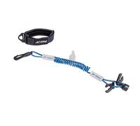 Kwik Tek JET LOGIC UL-3 Ultimate PWC Safety Lanyard, Blue/Silver