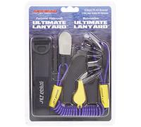 Kwik Tek Ultimate Lanyard, Purple/Yellow, for PWCs, One Size, UL-1
