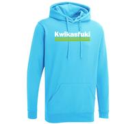 Kwikasfuki Mens Funny Biker Kawasaki Hoody For Fans of Motorbike Ninja Racing