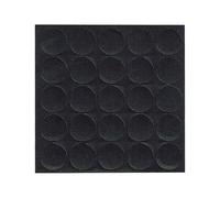 KwikCaps 14mm Screw Covers - EGGER U963 ST9 Diamond Grey x 25 - Self-Adhesive PVC Hole Cover Stickers