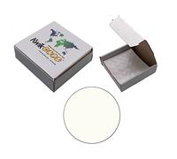 KWIKCAPS 14mm Screw Covers - Egger W1000 Premium Gloss White x 625 | PVC Hole Cover Stickers, Kitchen Cabinet Shelf Peel Stick Cabinets, Drawer Wardrobe Table