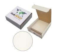 KWIKCAPS 14mm Screw Covers - Egger W1000 ST19 Premium White x 625 | PVC Hole Cover Stickers, Kitchen Cabinet Shelf Peel Stick Cabinets, Drawer Wardrobe Table