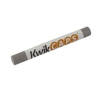 KwikCaps Furniture Repair Crayons - Scratch Restore & Touch-Up Marker, Wax Stick Crayons for Stains, Scratches, Wood Floors, Furniture, Solid Wood, Worktops, Melamine Boards, Metal Work - Aluminium