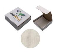 KwikCaps Screw Hole Covers and Head Covers, Self-Adhesive 14mm Trade Box of 625 PVC Screw Stickers, Cascina Pine