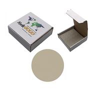 KwikCaps Screw Hole Covers and Head Covers, Self-Adhesive 14mm Trade Box of 625 PVC Screw Stickers, Dakar Grey