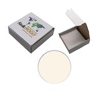 KwikCaps Screw Hole Covers and Head Covers, Self-Adhesive 14mm Trade Box of 625 PVC Screw Stickers, Porcelain White