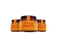 Kwikish Jollof Paste, Authentic West African, Ready-to-Use, Natural, Vegan Cooking Base, Tomato, Pepper, Herbs, Garlic & Ginger Paste for Jollof Rice, Stews, Pasta, Marinades & Sandwiches, Pack of 3