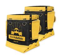 KwikSafety - Charlotte, NC - RedIRON Bolt Bag [2 Pack] Heavy-Duty Canvas + Reinforced Stitching Multi-Use Ironworker Utility Bag | Tool, Bull-Pin & Bolt Pouch w/Belt Loop Tunnel Connection