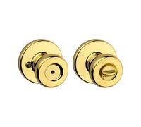 Kwikset 93001-869 Tylo Bed & Bath Knob in Antique Brass