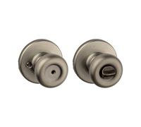 Kwikset 93001-869 Tylo Bed & Bath Knob in Antique Brass, Privacy