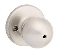 Kwikset 93001-915 Polo Privacy Bed/Bath Knob in Satin Nickel