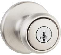 Kwikset 94002-934 Door Knob, Satin Nickel