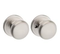 Kwikset 97200-789 Juno Passage Knob, Satin Nickel, 1 Pack