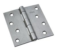 Kwikset N140-681 Door Hinge, 8 Hole, Plain Steel, 4 Inch