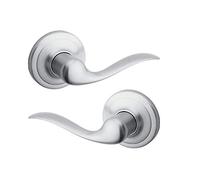 Kwikset Tustin Hall/Closet Lever in Satin Chrome