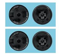 KWJEIULSOQ 4Pcs Laptop Feet Replacement For Microsoft Surface Laptop 3 4 5, Non-Slip Laptop Bottom Case Rubber Feet Pads Diameter 0.35in Durable Shock Absorption, Black