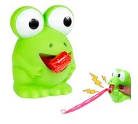 KWJEIULSOQ Funny Frog Squeeze Toy,Funny Frog Pinch Toy,Sensory Toys，Spitting Frog Fidget Squeeze Toy，Sticking Out Tongue Pinch Frog Squeak Toy,Tongue Popping Squeeze Sensory Toys, Stim Toys Autism
