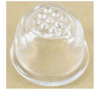 KWJNH Glass Clear Pipe Screens Filters, 2024 New Bowl Replacement Sieve Bowl Glass Bowl Pipe Filters, Screens Pipe Pipe, Nine-hole