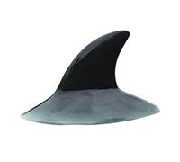 KWJNH Hippo Head Garden Pond Floating Animal Ornaments Environmentally Friendly Back Simulation Shark Decorations resin fin Head, Resin ponds,shark duck Predator, decoy Pool Shark large,small Scary