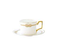 KWMAEEUID Office Coffee Cup Ceramic Bone Porcelain Tea Cup Phnom Penh Coffee Cup Set (A)
