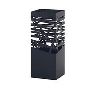 KWMAEEUID Umbrella Holder Iron Art Umbrella Stand Home Umbrella Drain Stand Hotel Lobby Foyer Creative Long Handle Umbrella Bucket Storage Rack Umbrella Rack Umbrella Organise/C-Black