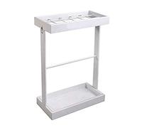 KWMAEEUID Umbrella Stands,Umbrella Holder Wrought Iron Umbrella Stand Holds 12 Umbrellas Hotel Lobby Corridor Floor-Mounted Umbrella Storage Rack Umbrella Holder Umbrella Rack/Wit/45 * 22 * 60Cm