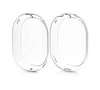 kwmobile 2x Cover for Apple AirPods Max/AirPods Max 2 Case - Ear Cup Cases Protectors Accessories - Transparent
