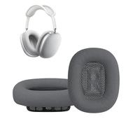 kwmobile 2x Headphone EarpPads for Apple AirPods Max/AirPods Max 2 Replacement Ear Pads - Headphone Ear Covers - Dark Grey