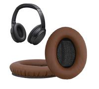 kwmobile 2x Headphone EarpPads for Bose Quietcomfort 35 35II 25 15 / QC35 QC35II QC25 QC15 Replacement Ear Pads - Headphone Ear Covers - Dark Brown