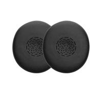 kwmobile 2x Headphone EarpPads for Jabra Engage 50 II/Engage 40 WIRD Replacement Ear Pads - Headphone Ear Covers - Black