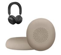 kwmobile 2x Headphone EarpPads for Jabra Evolve 2 75 Replacement Ear Pads - Headphone Ear Covers - Gold