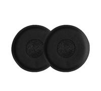 kwmobile 2x Headphone EarpPads for Jabra Evolve 20 / 20se / 30 / 30II / 40/65 Replacement Ear Pads - Headphone Ear Covers - Black