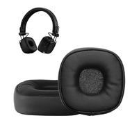 kwmobile 2x Headphone EarpPads for Marshall Major V/Major 5 Replacement Ear Pads - Headphone Ear Covers - Black