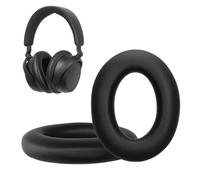 kwmobile 2x Headphone EarpPads for Sennheiser Accentum Plus Replacement Ear Pads - Headphone Ear Covers - Black
