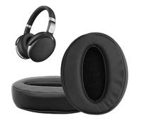 kwmobile 2x Headphone EarpPads for Sennheiser HD 4.50 BTNC Replacement Ear Pads - Headphone Ear Covers - Black