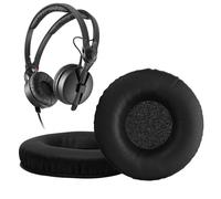 kwmobile 2x Headphone EarpPads for Sennheiser HD25 / HD25-1 II / HD250BT Replacement Ear Pads - Headphone Ear Covers - Black