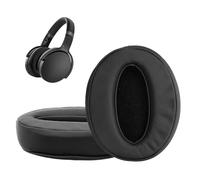 kwmobile 2x Headphone EarpPads for Sennheiser HD450BT / HD350BT Replacement Ear Pads - Headphone Ear Covers - Black