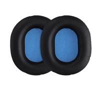 kwmobile 2x Headphone EarpPads for Sennheiser HD8 / HD8 DJ / HD6 MIX Replacement Ear Pads - Headphone Ear Covers - Black