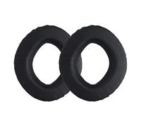 kwmobile 2x Headphone EarpPads for Sennheiser PX360 / MM550-X / MM450-X Replacement Ear Pads - Headphone Ear Covers - Black