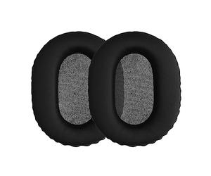 kwmobile 2x Headphone EarpPads for Sony WH-CH720N / WH-CH710N Replacement Ear Pads - Headphone Ear Covers - Black