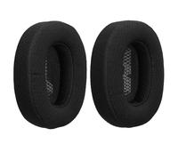 kwmobile 2x Mesh Headphone EarpPads for JBL LIVE 650BTNC / 660BTNC Replacement Ear Pads - Headphone Ear Covers - Black