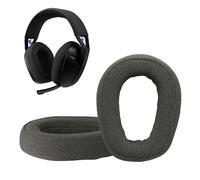 kwmobile 2x Mesh Headphone EarpPads for Logitech G G321 Replacement Ear Pads - Headphone Ear Covers - Dark Grey