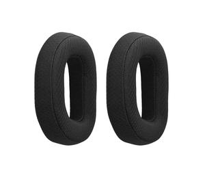 kwmobile 2x Mesh Headphone EarpPads for TurtleBeach Stealth 700 Gen 3 Replacement Ear Pads - Headphone Ear Covers - Black