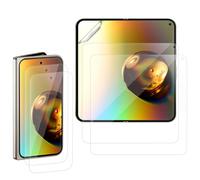 kwmobile 3x Display protection film for indoors and outdoors compatible with Google Pixel 9 Pro Fold Film - Clear protective film set in Transparent