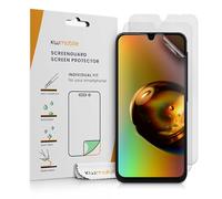 kwmobile 3x Screen Film for Samsung Galaxy A16 5G - Anti-Glare Phone Screen Protector, Anti-Fingerprint, Scratch Resistant, Bubble-Free