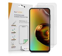 kwmobile 3x Screen Film for Samsung Galaxy A54 5G - Anti-Glare Phone Screen Protector, Anti-Fingerprint, Scratch Resistant, Bubble-Free