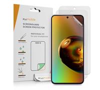kwmobile 3x Screen Film for Samsung Galaxy A56 5G - Anti-Glare Phone Screen Protector, Anti-Fingerprint, Scratch Resistant, Bubble-Free