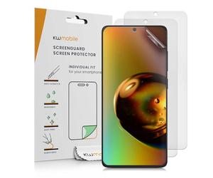 kwmobile 3x Screen Film for Samsung Galaxy S20 FE - Anti-Glare Phone Screen Protector, Anti-Fingerprint, Scratch Resistant, Bubble-Free